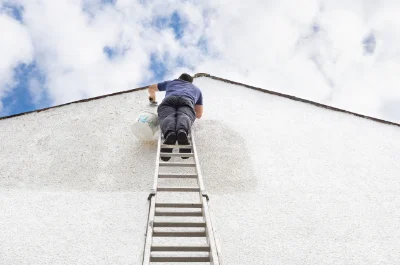 Peinture extérieure à Lecelles — façades et ravalement